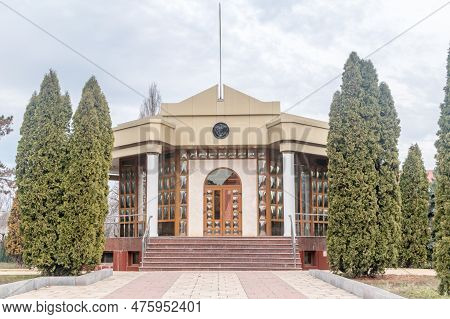 Chisinau, Moldova - March 8, 2023: Building At Memorial Complex Eternitate.