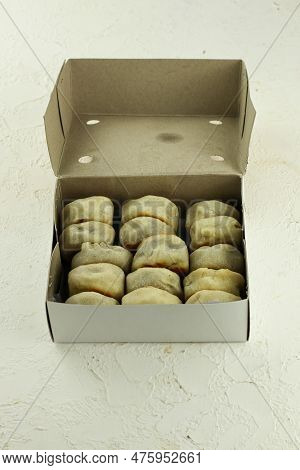 Bakpia Pathok Indonesian Snack Food, Is A Typical Yogyakarta Food Made From A Mixture Of Green Beans