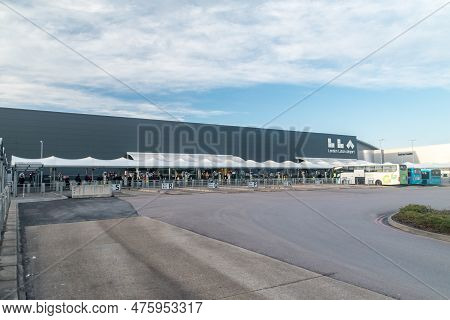 Luton, United Kingdom - March 10, 2023: London Luton Airport (iata: Ltn, Icao: Eggw).