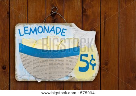 Lemonade Sign