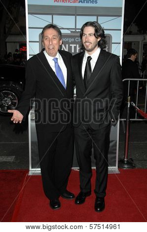 Ivan Reitman and Jason Reitman at the  