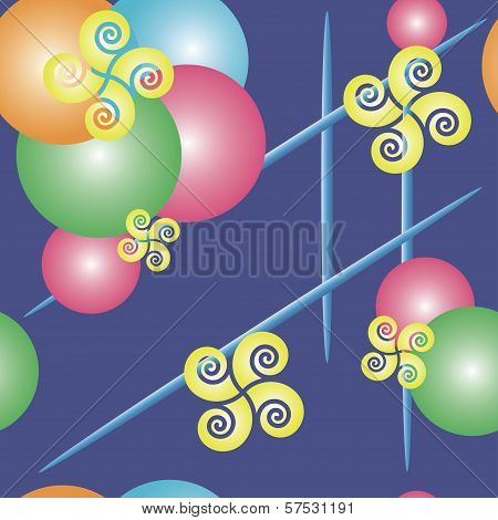 pattern with spirals
