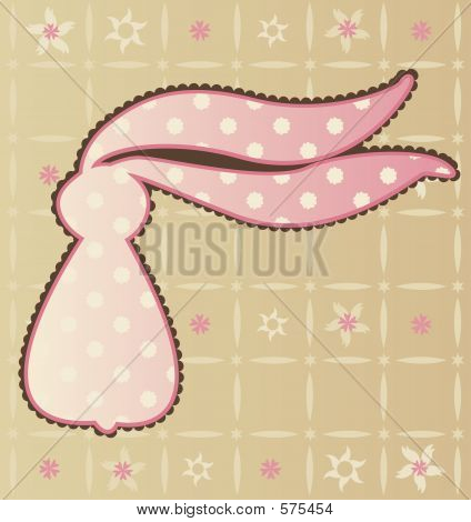 Банни узором