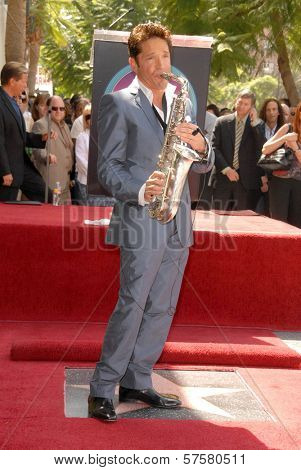 Dave Koz at the ceremony honoring Dave Koz with a star on the Hollywood Walk of Fame. Vine Street, Hollywood, CA. 09-22-09