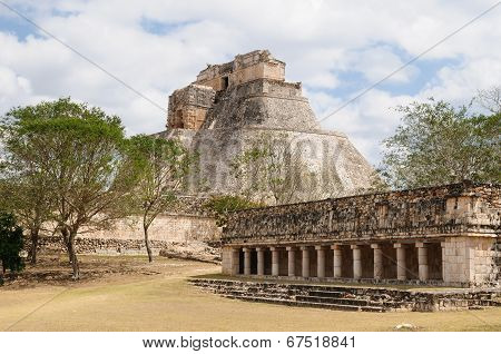 Uxmal Maya Ruins In Ucatan, Exico