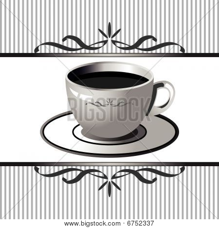 Sfondo tazza di caffè