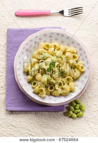 pasta with fava beans broad 