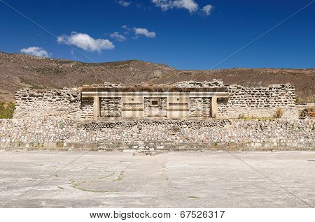 Mitla Mayan Ruins In Mexico