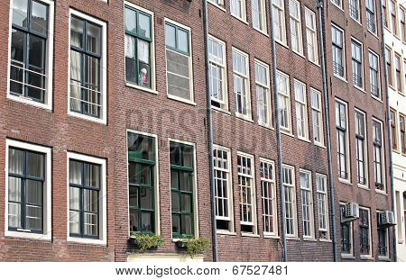 Typical Architecture In Amsterdam, Netherlands