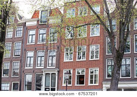 Typical Architecture In Amsterdam, Netherlands
