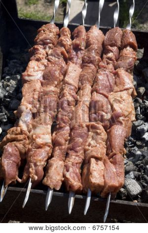 shashlyk alla griglia