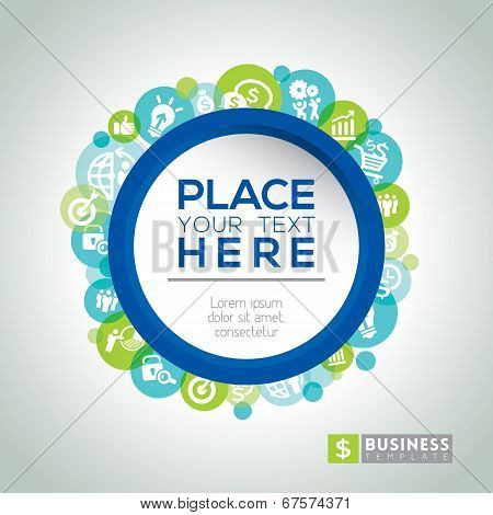 Business Icon Layout
