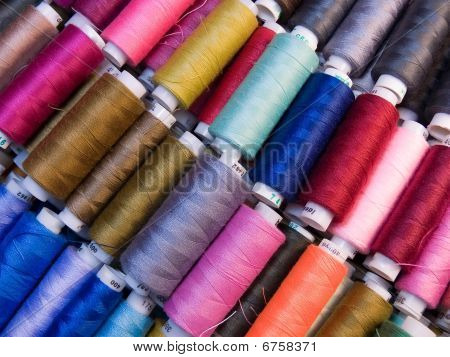 Nähen-Threads.