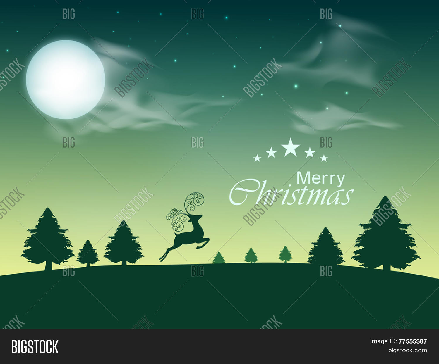 Beautiful Nature View Vector Photo Free Trial Bigstock