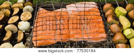 Fish On Grill