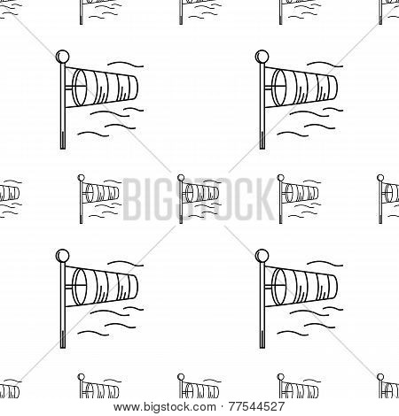 Vector background for windsock