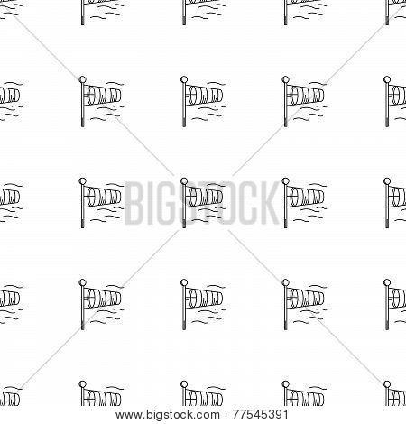 Vector background for windsock