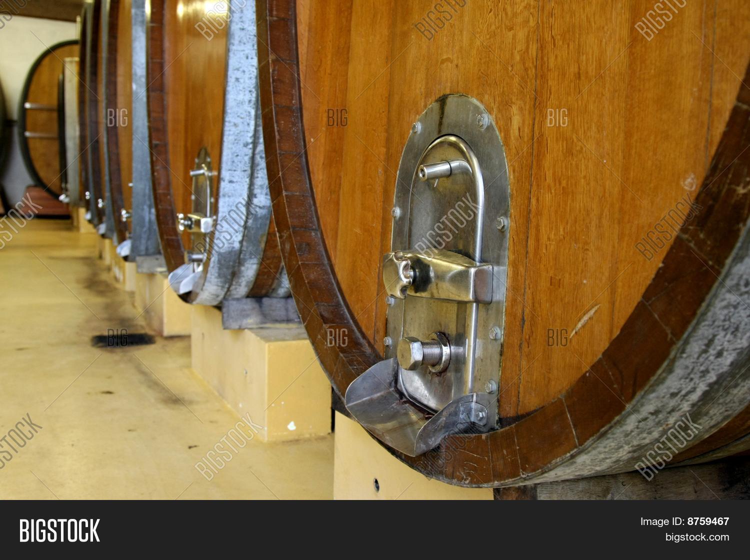 Wine Casks Barrels Image & Photo (Free Trial) Bigstock