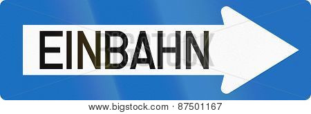 One-way To The Right In Austria