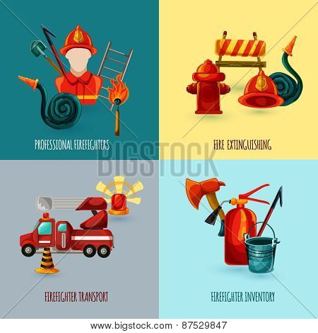 Firefighter Design Set