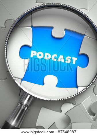 Podcast through Lens on Missing Puzzle.