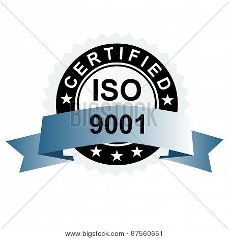 Iso Certified Silver Emblem