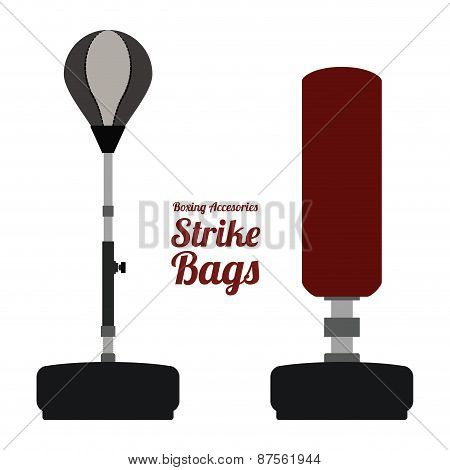 boxing label design vector illustration eps10 graphic