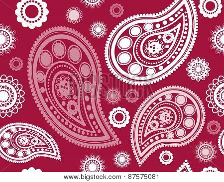Seamless Red Pattern