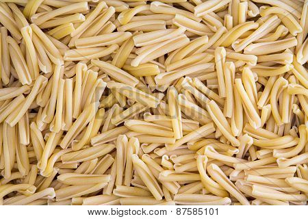 Background Texture Of Dried Italian Casarecce
