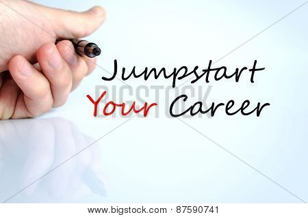 Jumpstart Your Career Concept