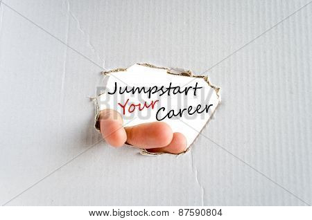 Jumpstart Your Career Concept