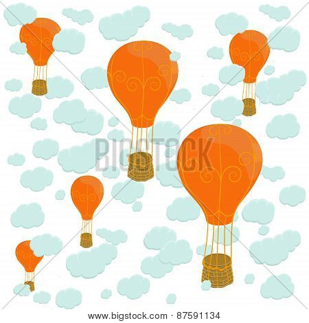 Balloons And Clouds