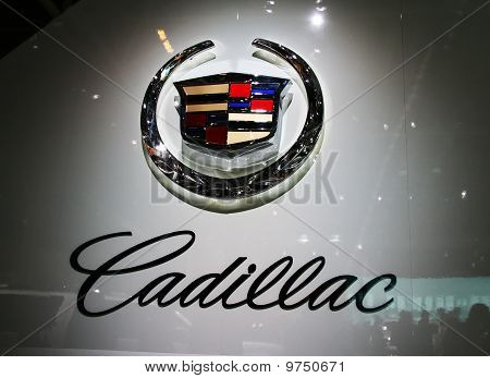 Генеральный Motors Co. Cadillac логотип