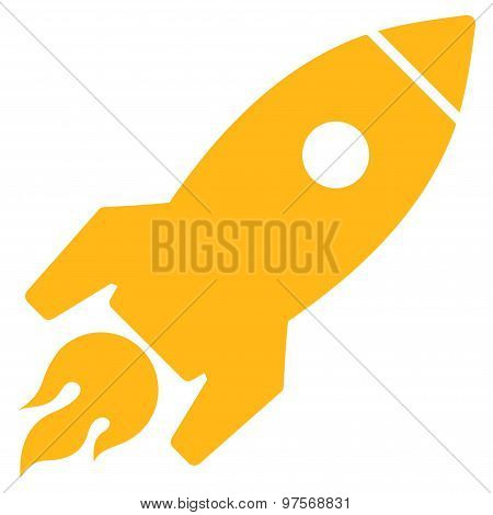Rocket Launch Icon from Commerce Set