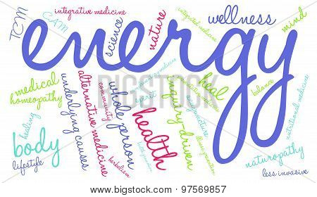 Energy Word Cloud