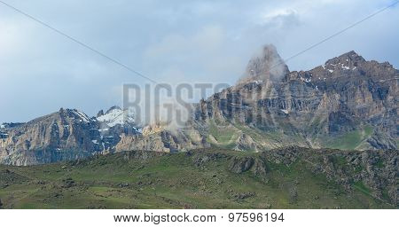 Mountain Range In Leh
