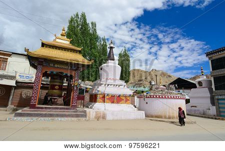 Entrance Of Leh City In Ladakh