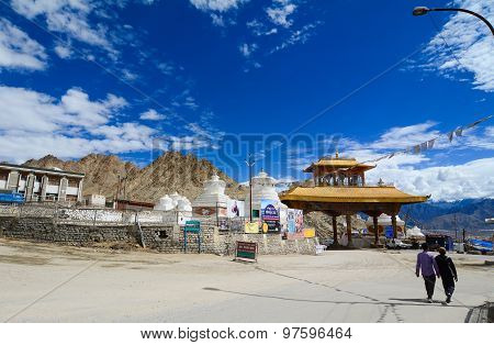 Entrance Of Leh City In Ladakh