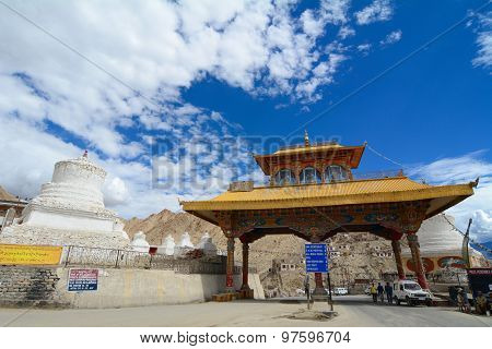 Entrance Of Leh City In Ladakh