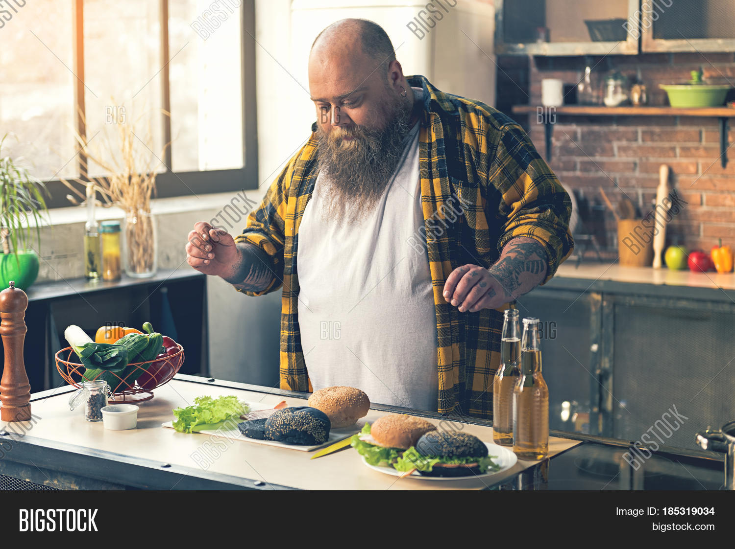 Concentrated Fat Man Image Photo Free Trial Bigstock concentrated-fat-man-image-photo-free-trial-bigstock
