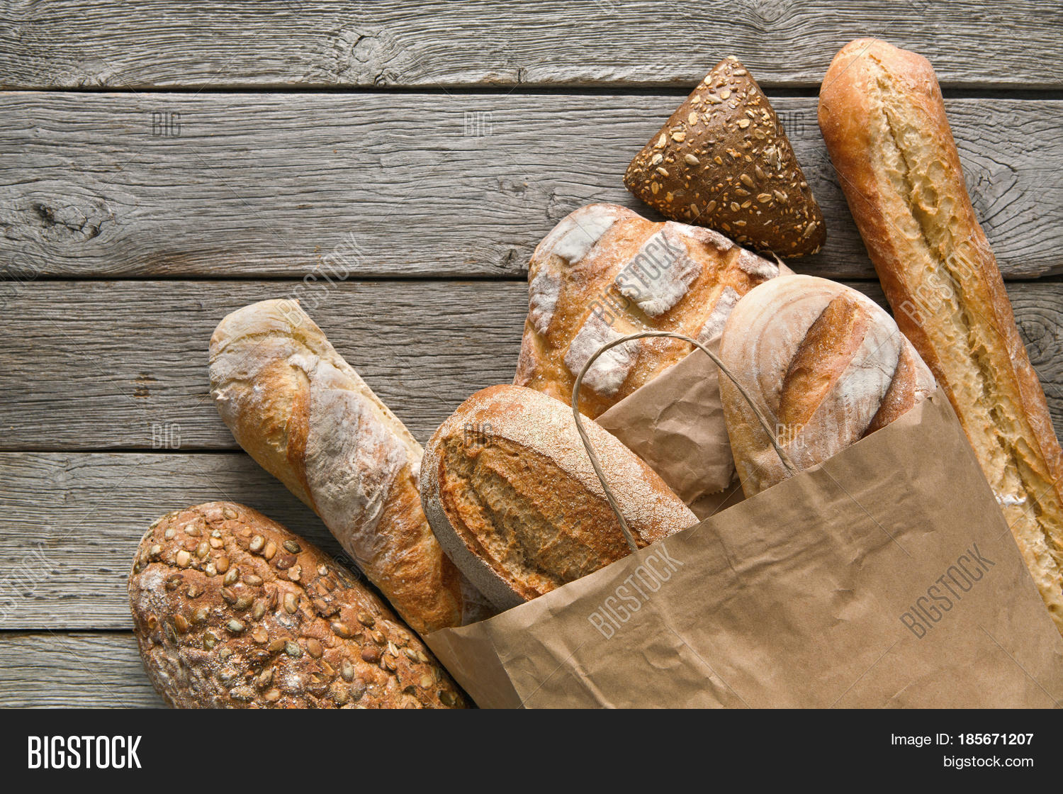 Paperized Bread Bakery, Bread Paper Image & Photo (Free Trial) | Bigstock