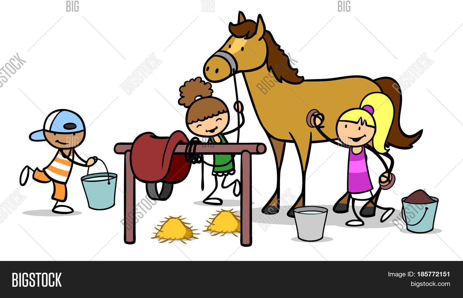 Happy Cartoon Child Image & Photo (Free Trial) Bigstock