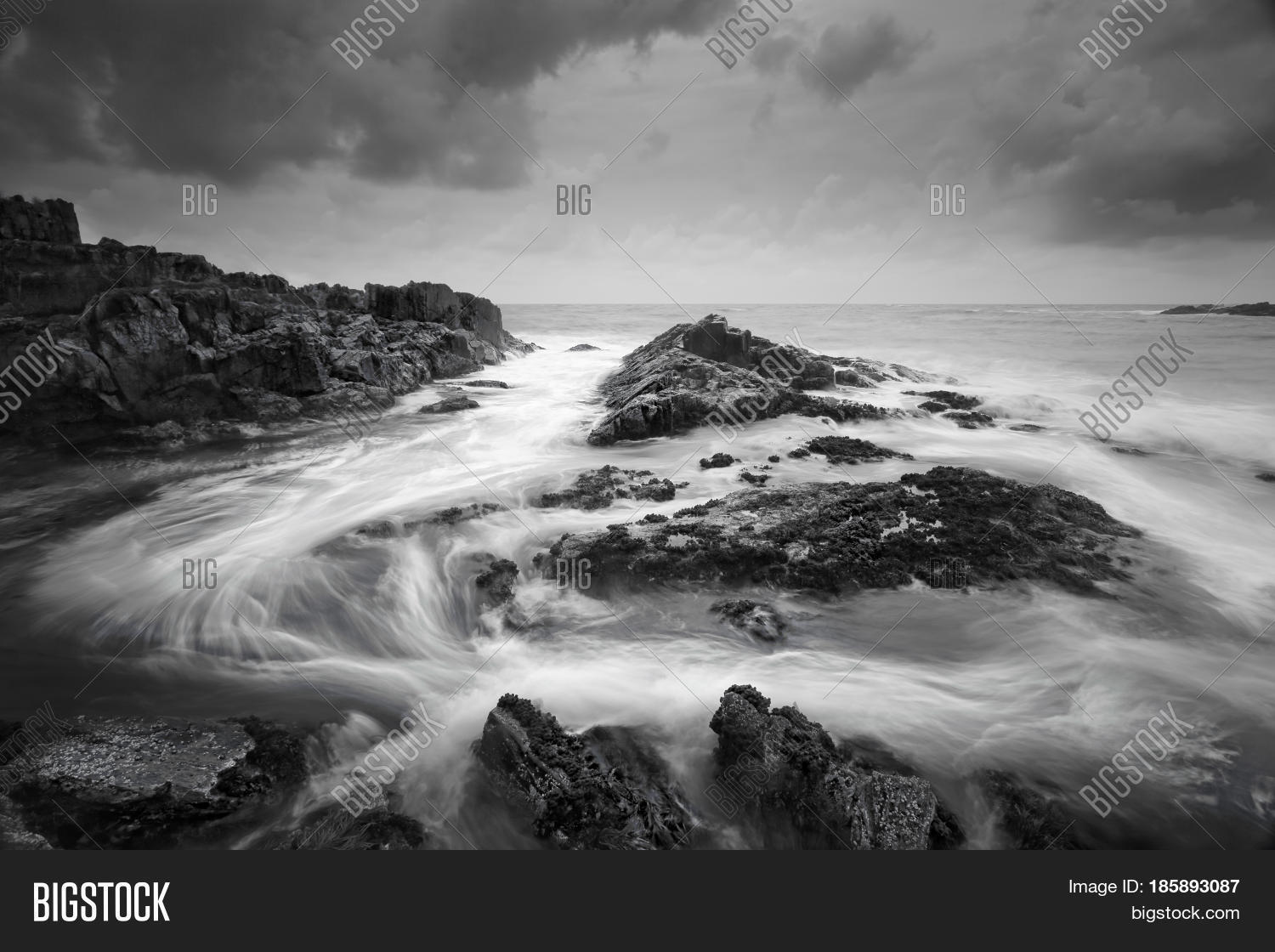 Seascape Moody Weather Image & Photo (Free Trial) Bigstock