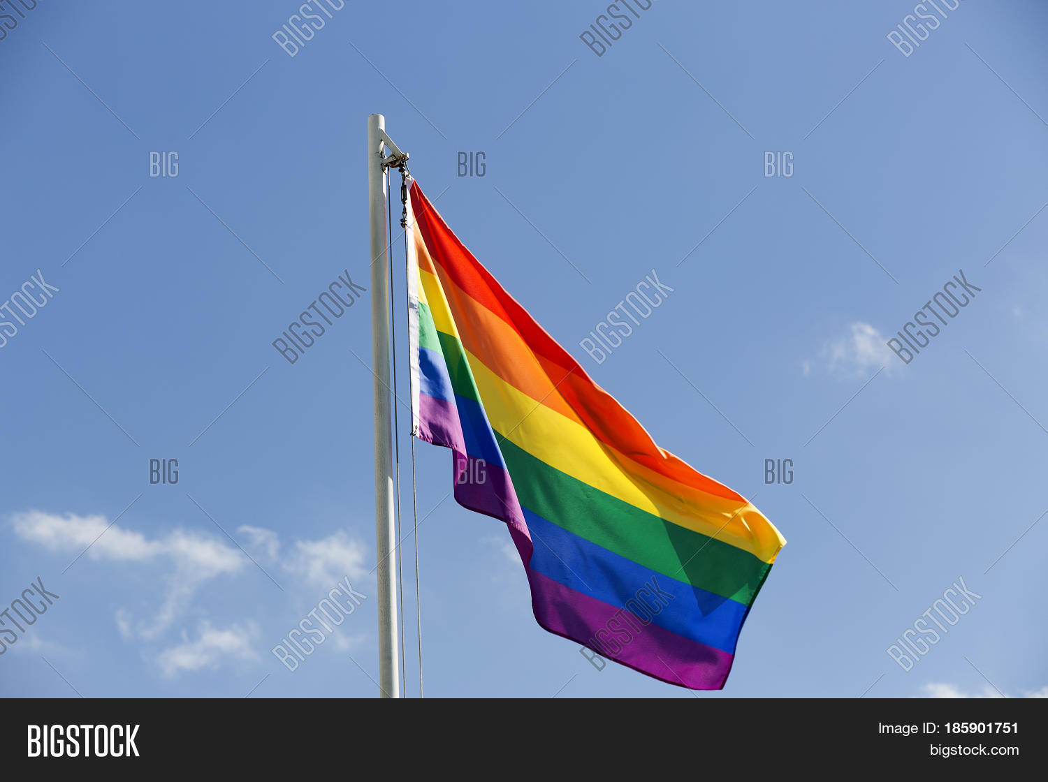 Rainbow Flag On Image & Photo (Free Trial) | Bigstock