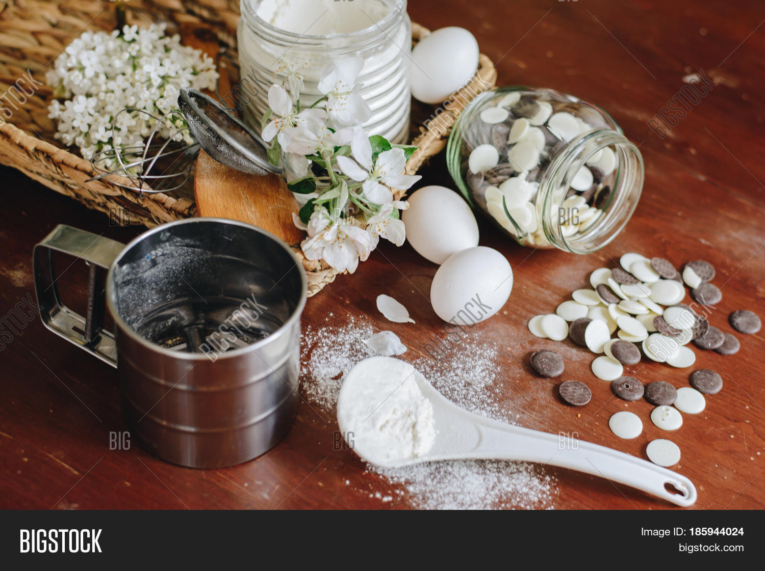 Flour Powder Bakery Image & Photo (Free Trial) | Bigstock