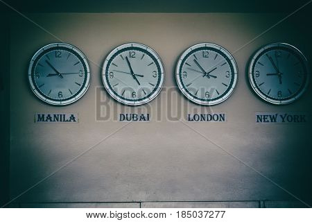 In Philipphines Airport  Worldwide Timezone