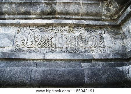 Kalasan temple pattern Sleman Regency, Yogyakarta, Indonesia
