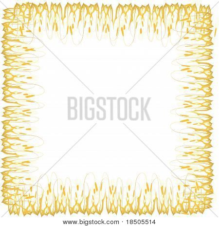 Cornice fatta di grano