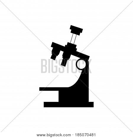 Miscroscope science tool icon vector illustration graphic design