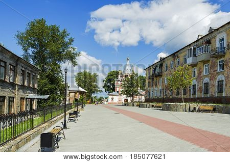The City Of Solikamsk In The Russian Province